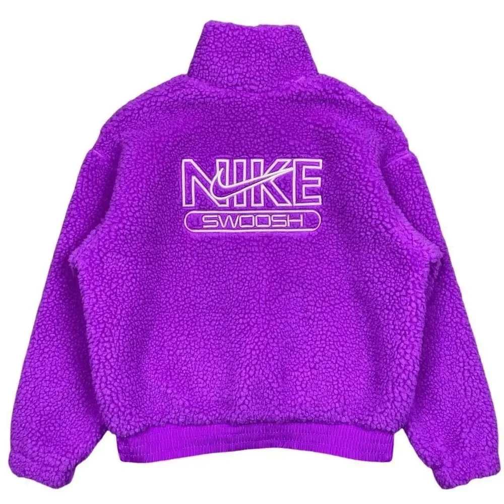 Nike Women's Purple and Pink Sweatshirt